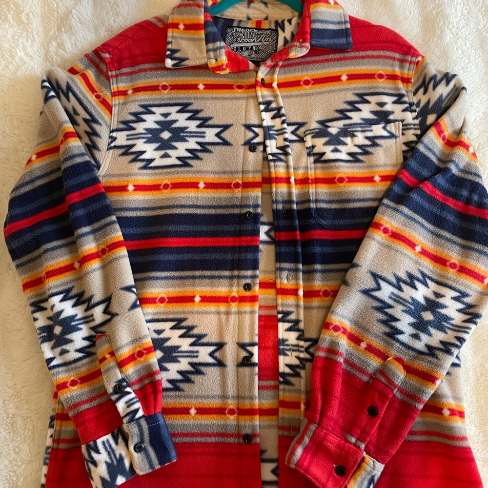 Brooklyn Cloth, Western (Aztec print) jacket